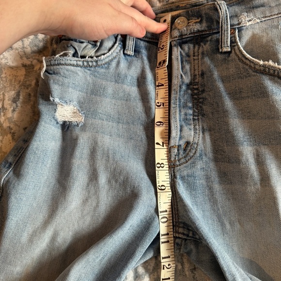 MOTHER Superior The Tomcat Jeans The‎  Confession Size 25 Light Wash High Rise - Picture 14 of 16